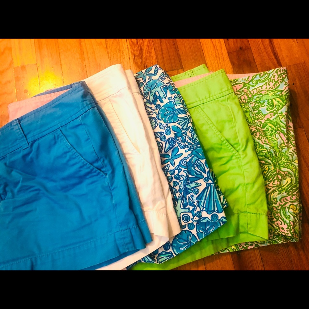 Lilly Pulitzer Summer White Solid Color Shorts - image 2